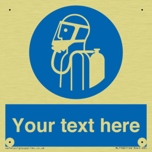 Custom use self contained breathing appliance